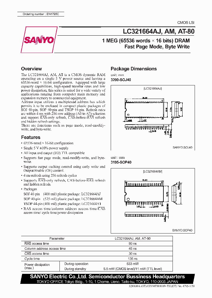 LC321664AJ_257365.PDF Datasheet