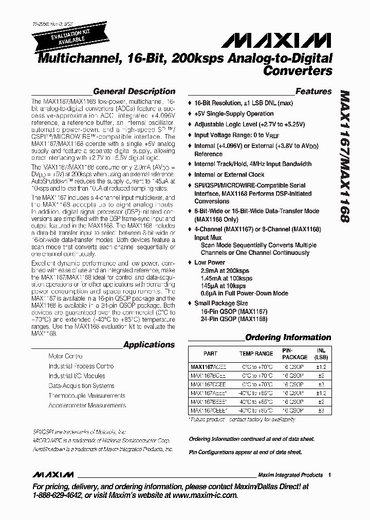 MAX1168_237424.PDF Datasheet