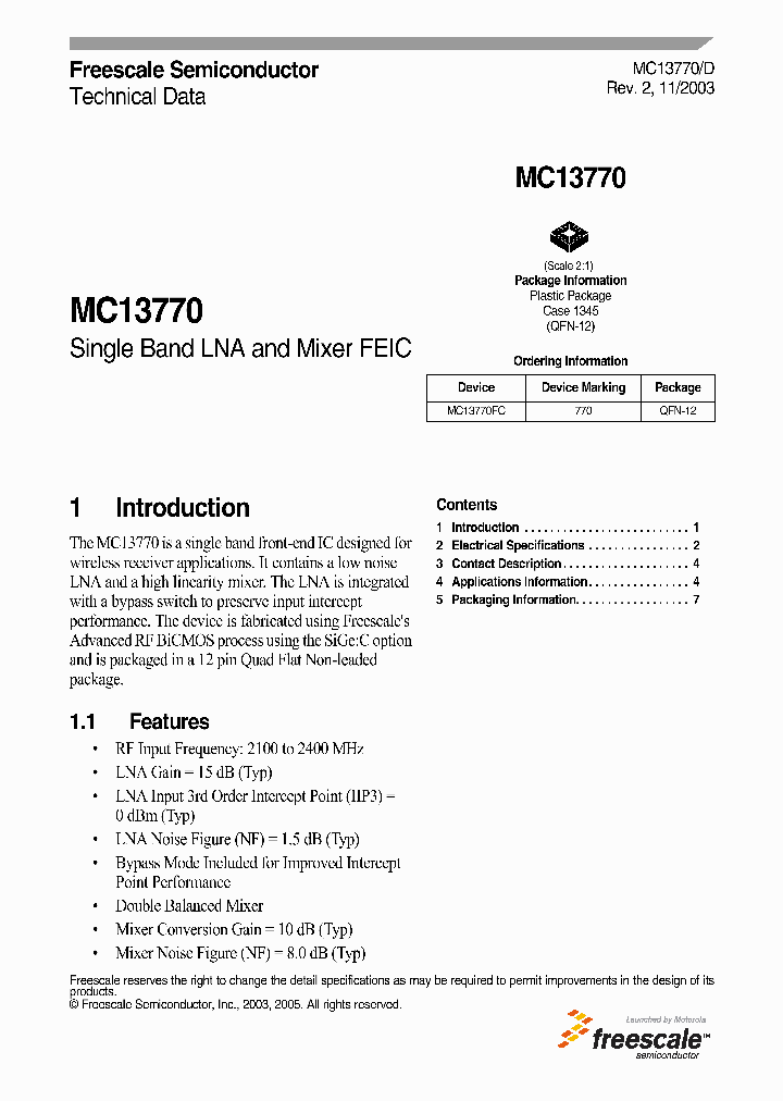 MC13770_234773.PDF Datasheet