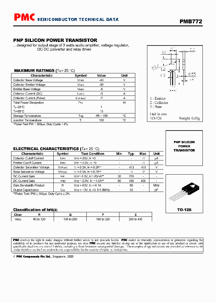 PMB772_243663.PDF Datasheet