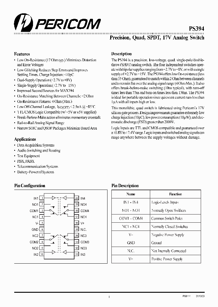 PS394_242499.PDF Datasheet