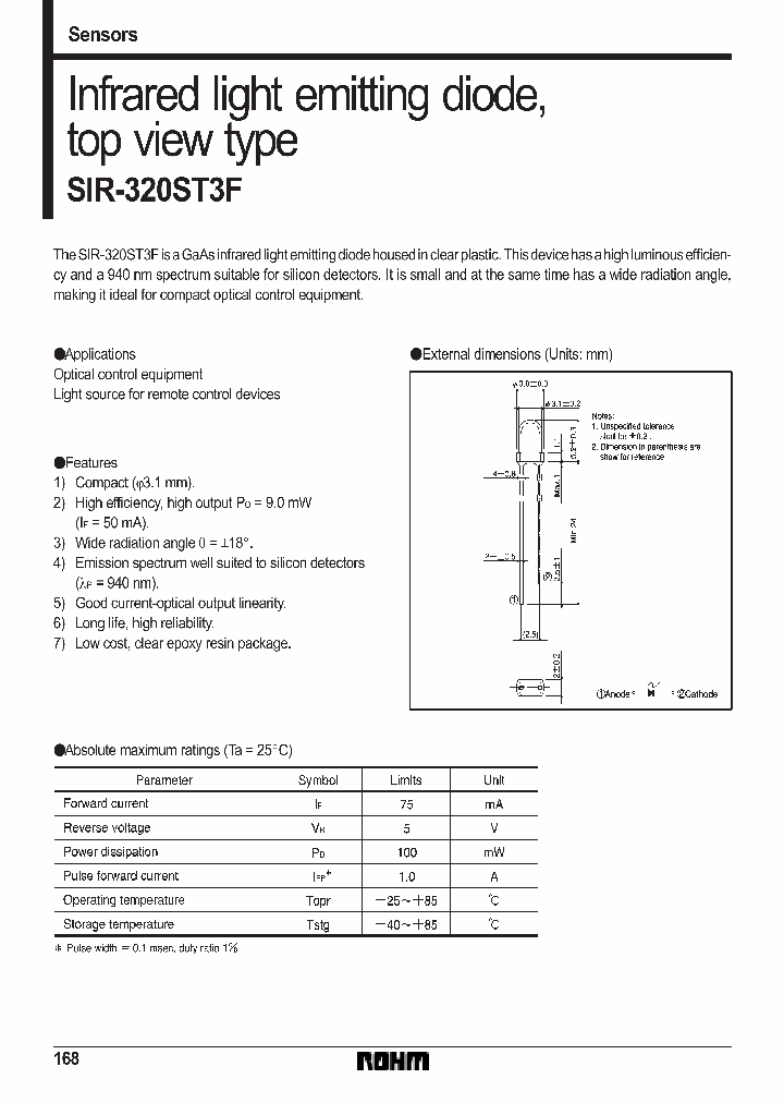 SIR-320ST3F_244574.PDF Datasheet