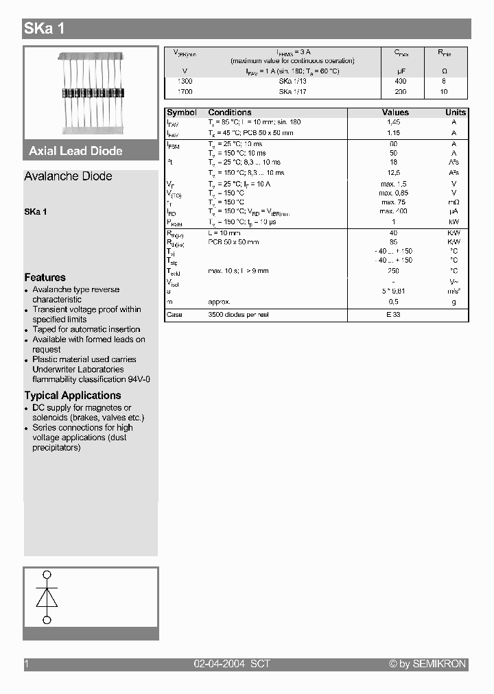 SKA1_241658.PDF Datasheet