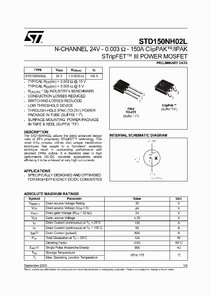 STD150NH02L_240242.PDF Datasheet