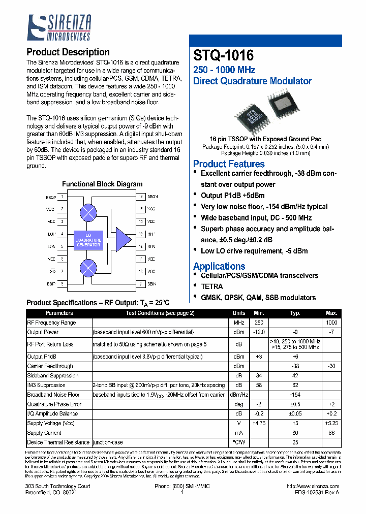 STQ-1016_232672.PDF Datasheet
