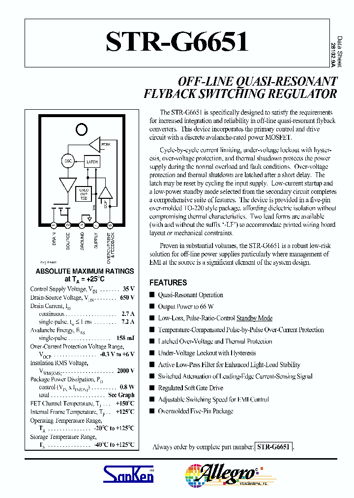 STR-G6622_242529.PDF Datasheet