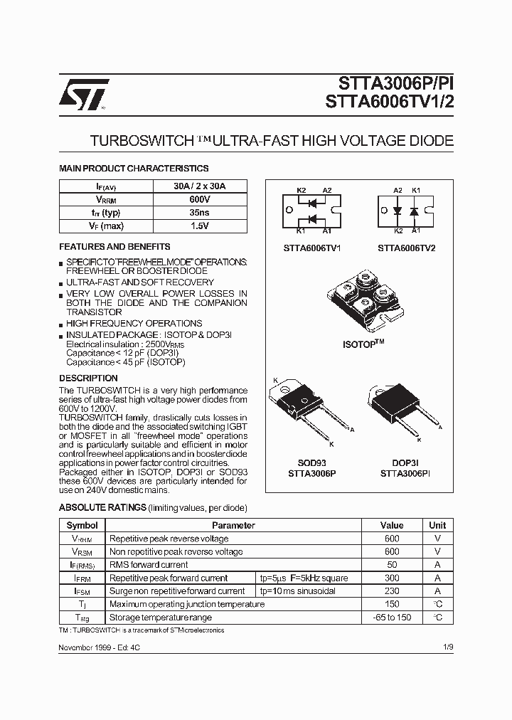 STTA3006PI_228346.PDF Datasheet