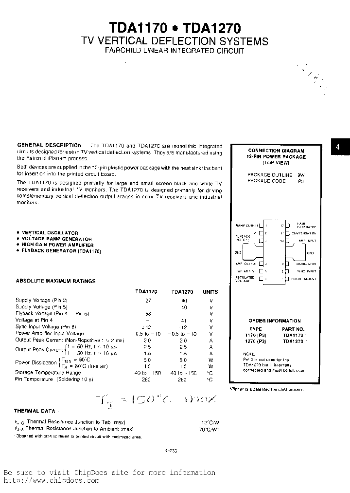 TDA1170_220216.PDF Datasheet
