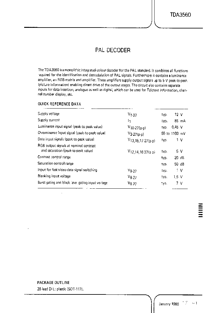 TDA3560_266495.PDF Datasheet