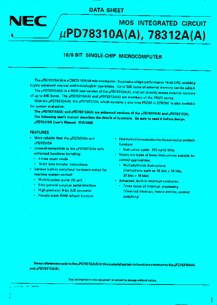 UPD78310AGF-3BE_243233.PDF Datasheet