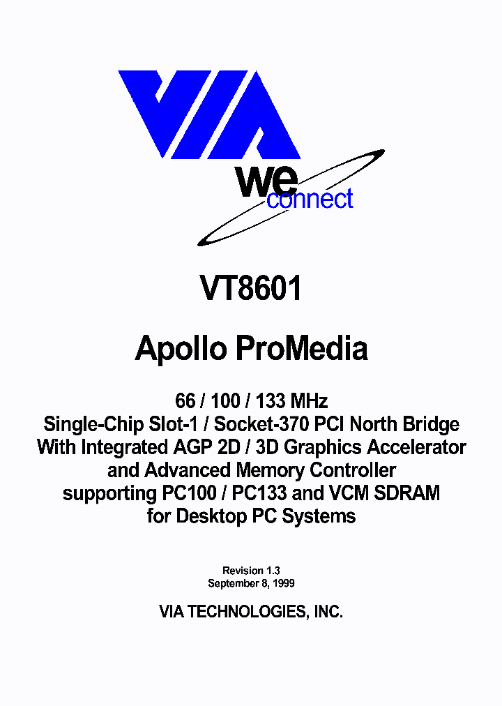 VT8601_267620.PDF Datasheet