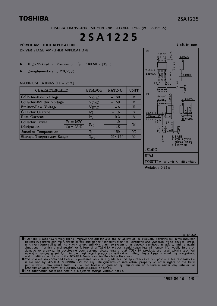 2SA1225_302988.PDF Datasheet