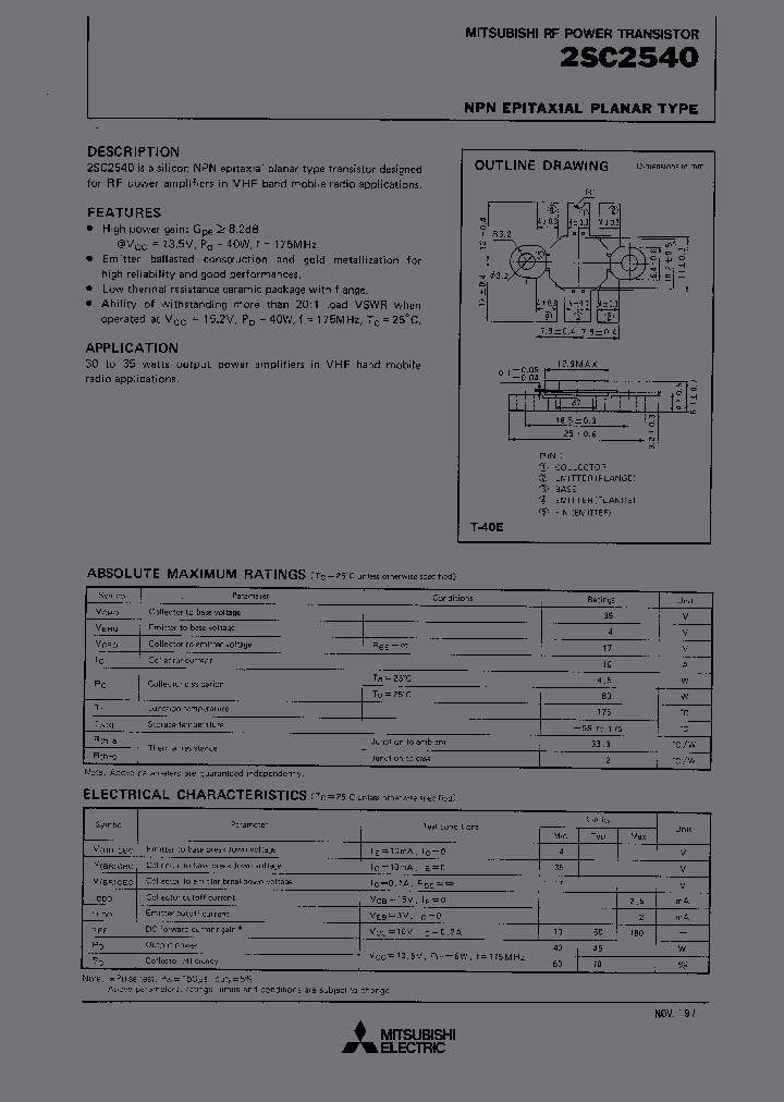 2SC2540_236877.PDF Datasheet