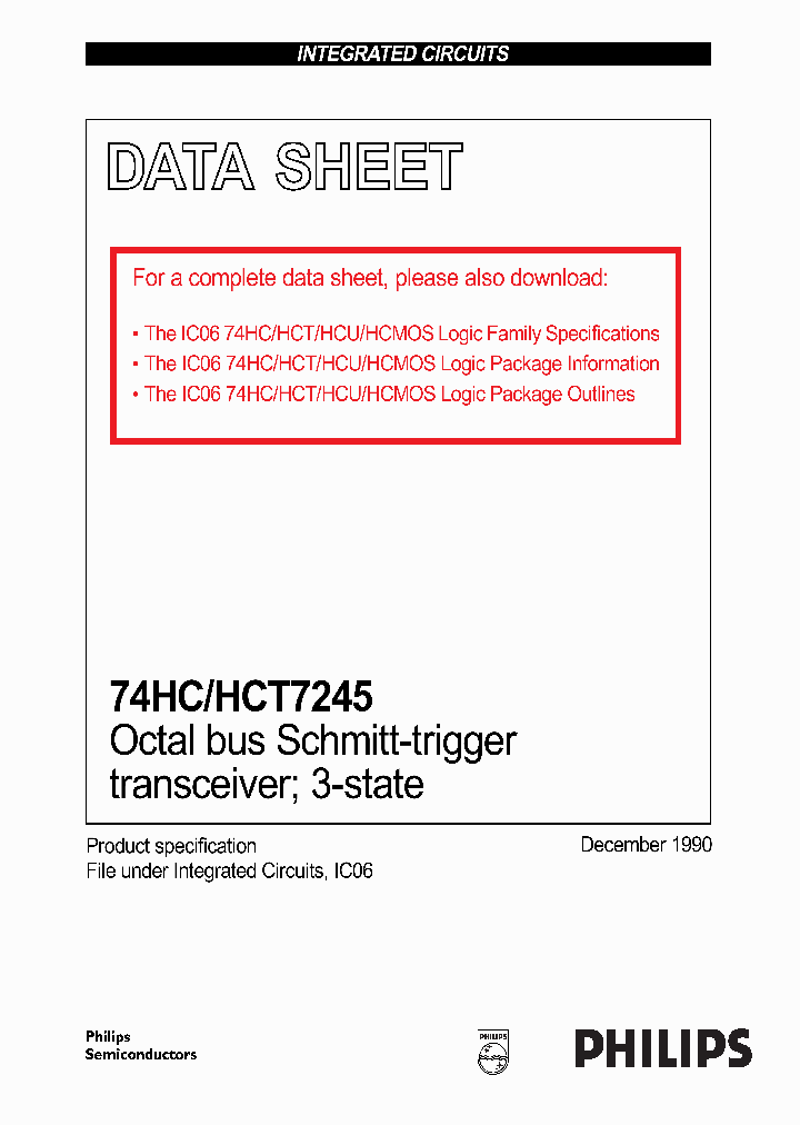 74HC7245_230744.PDF Datasheet