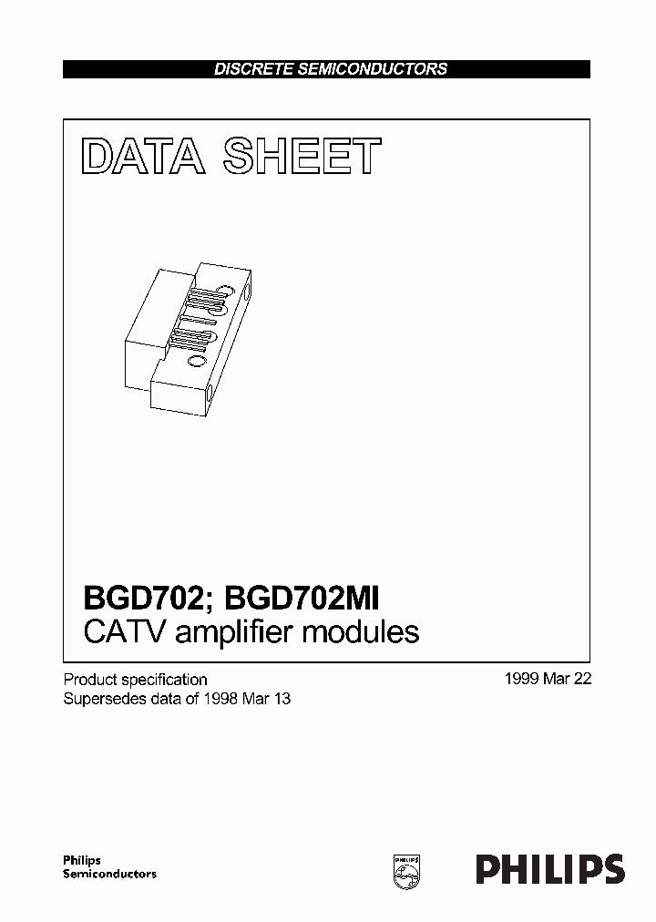 BGD702_234634.PDF Datasheet