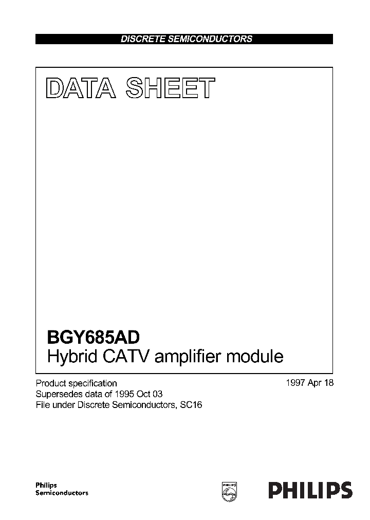 BGY685AD_235722.PDF Datasheet