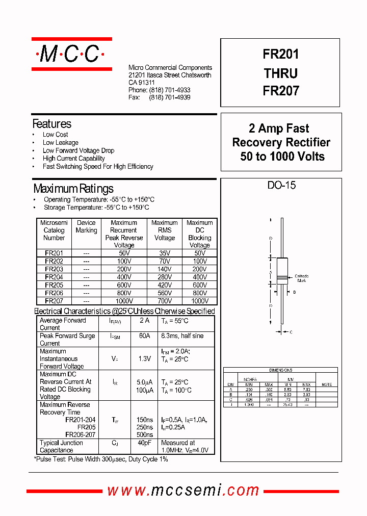 FR203_302390.PDF Datasheet