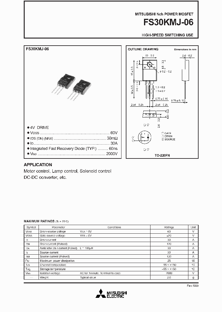 FS30KMJ-06_211641.PDF Datasheet
