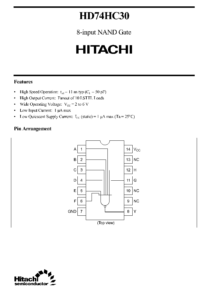 HD74HC30_238937.PDF Datasheet