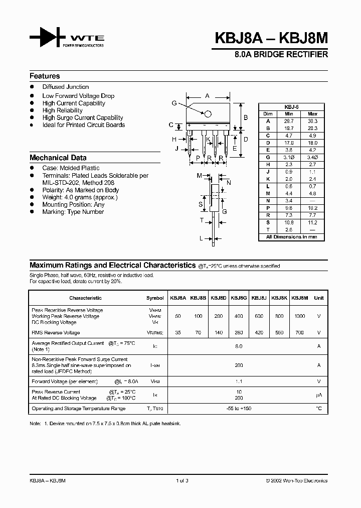 KBJ8D_244639.PDF Datasheet