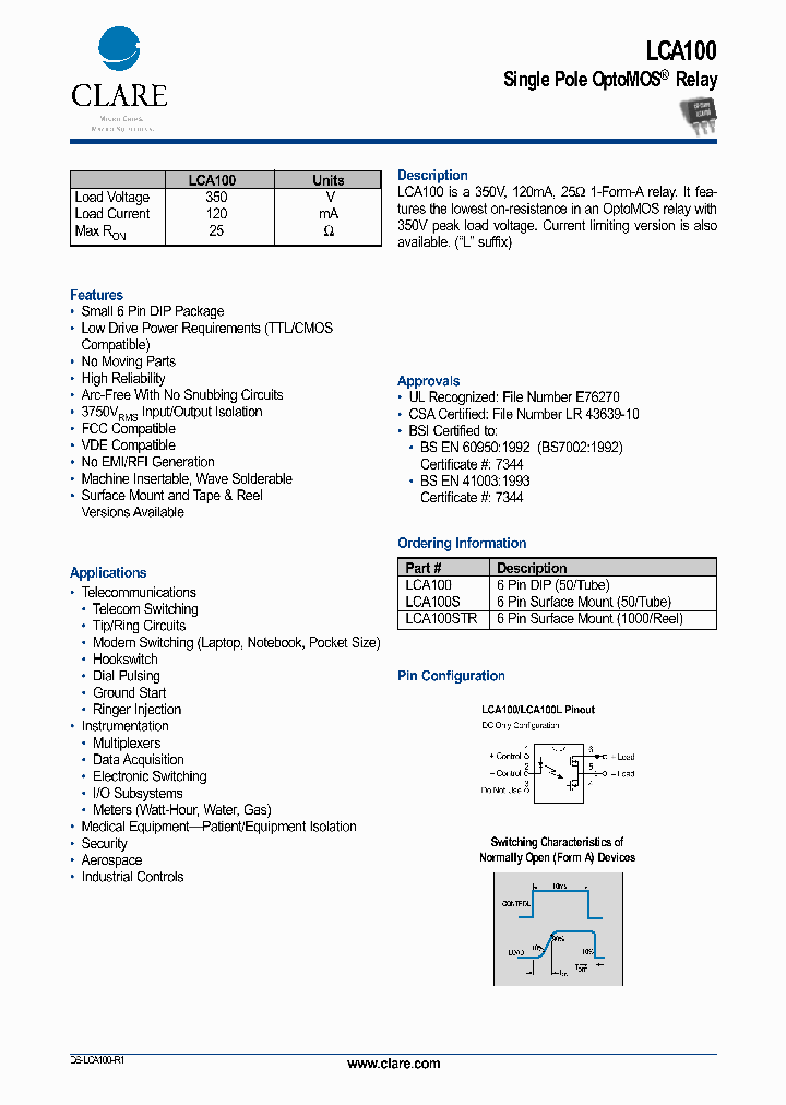 LCA100_213958.PDF Datasheet