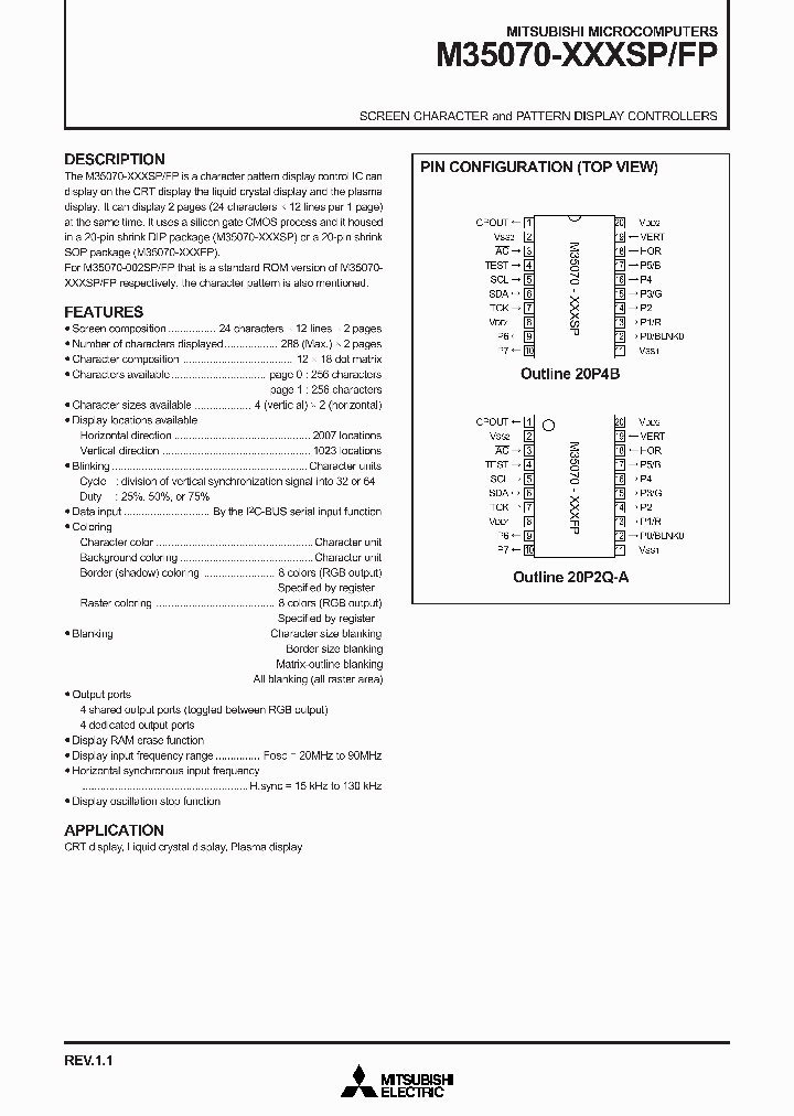 M35070_238685.PDF Datasheet