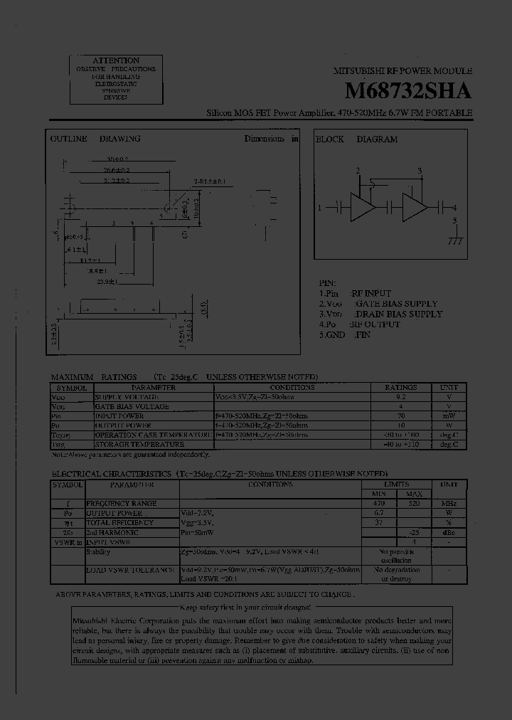 M68732SHA_229302.PDF Datasheet