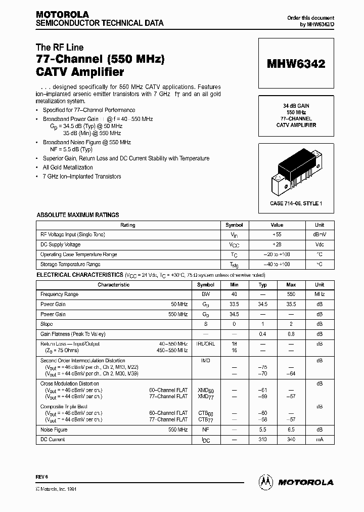 MHW6342_234630.PDF Datasheet