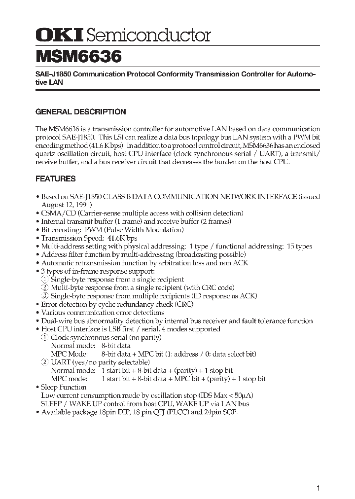 MSM6636_213056.PDF Datasheet
