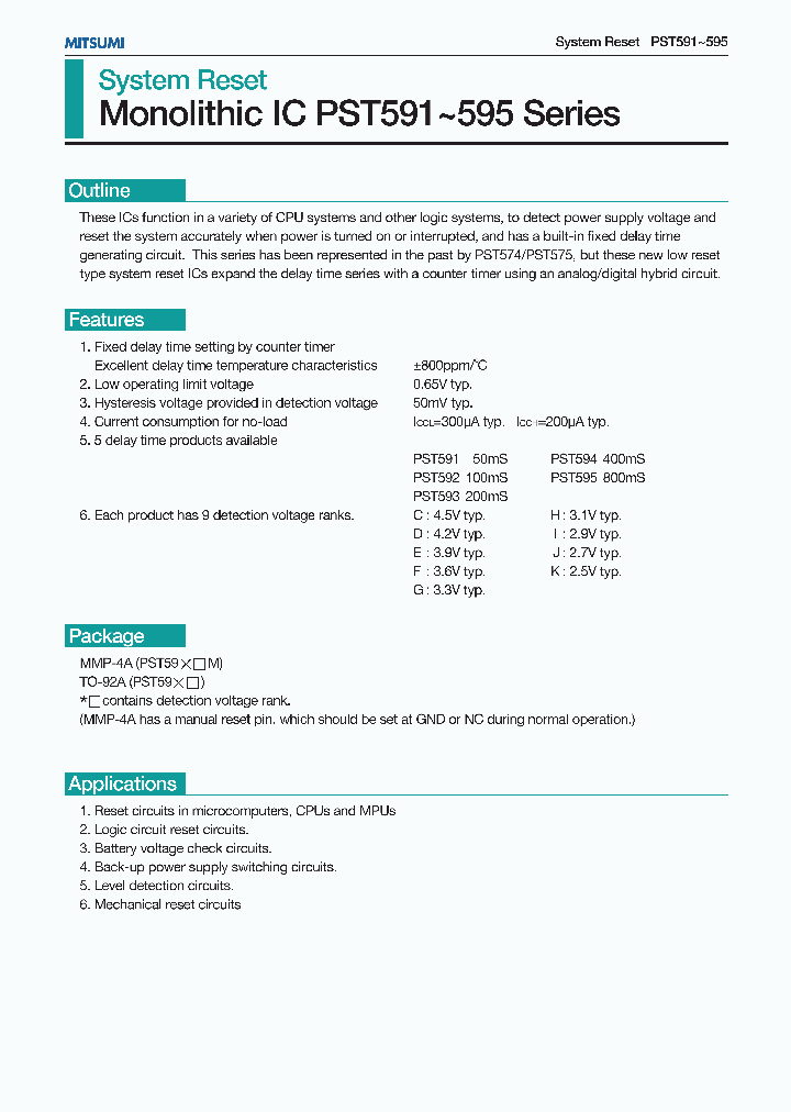 PST592_73425.PDF Datasheet