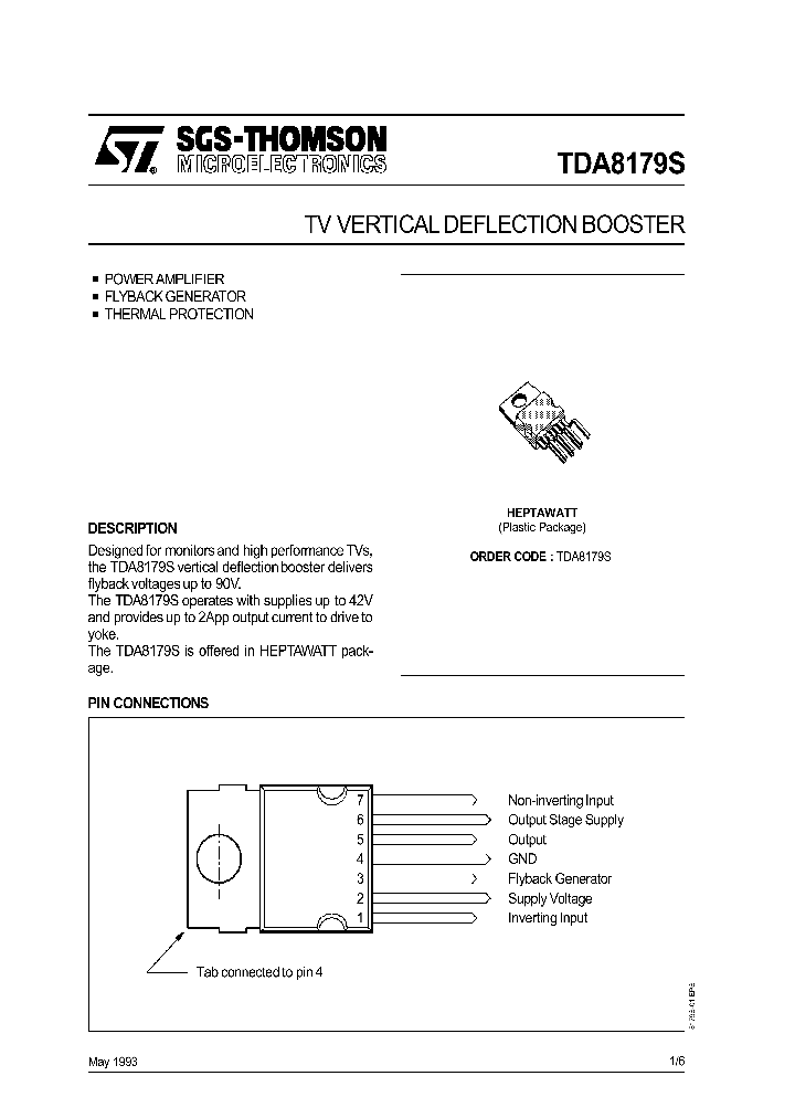 TDA8179S_305435.PDF Datasheet