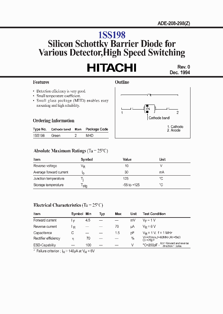 1SS198_308368.PDF Datasheet