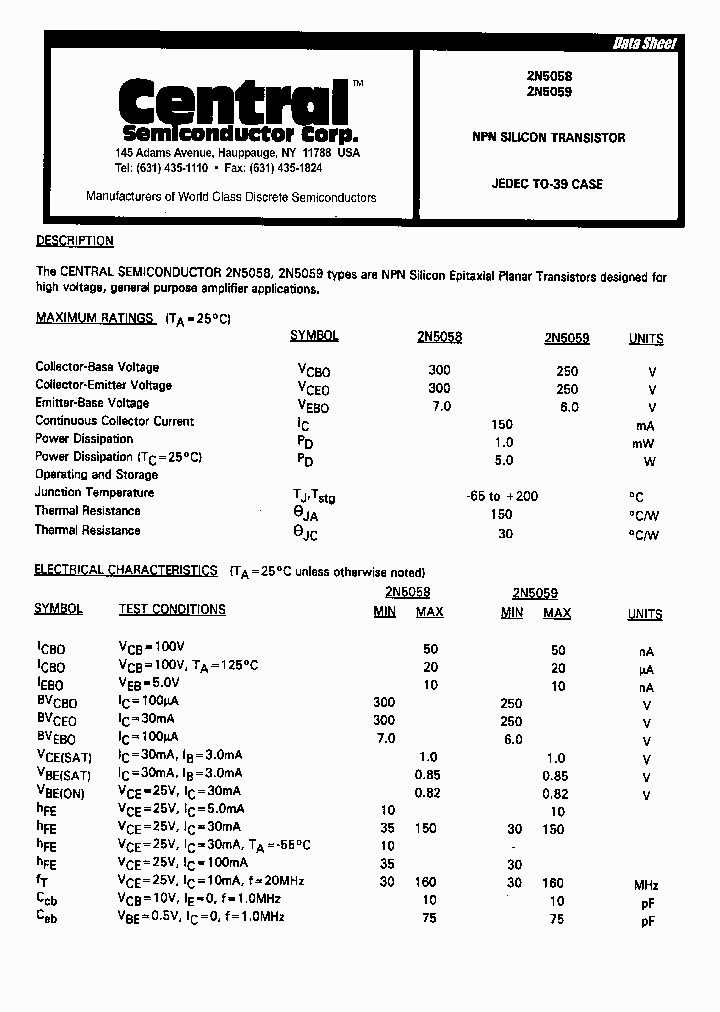 2N5059_368540.PDF Datasheet