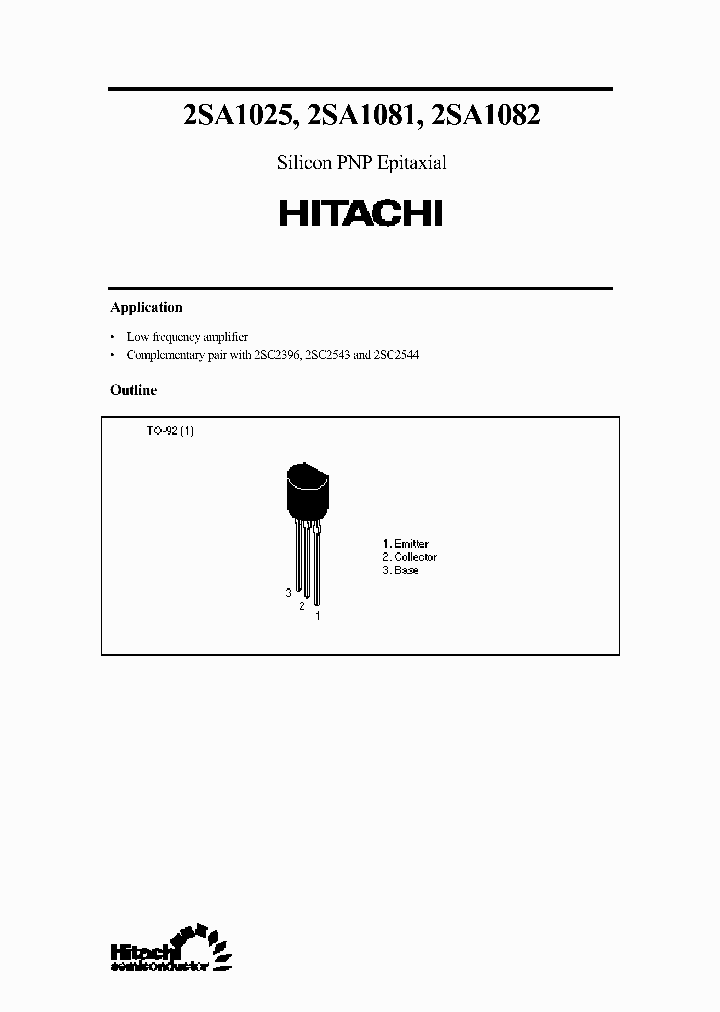 2SA10252SA10812SA1082_308496.PDF Datasheet