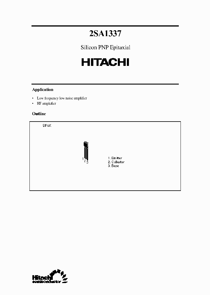 2SA1337_317771.PDF Datasheet