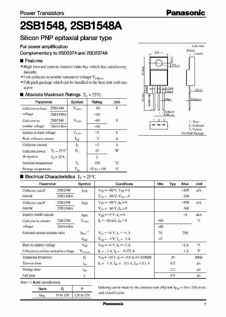 2SB1548A_382070.PDF Datasheet