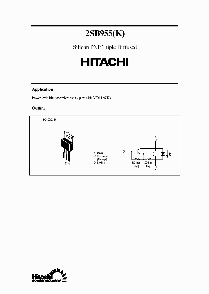 2SB955K_347799.PDF Datasheet