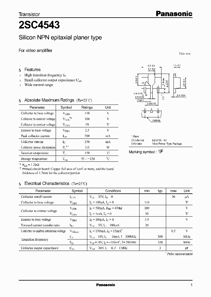 2SC4543_308716.PDF Datasheet