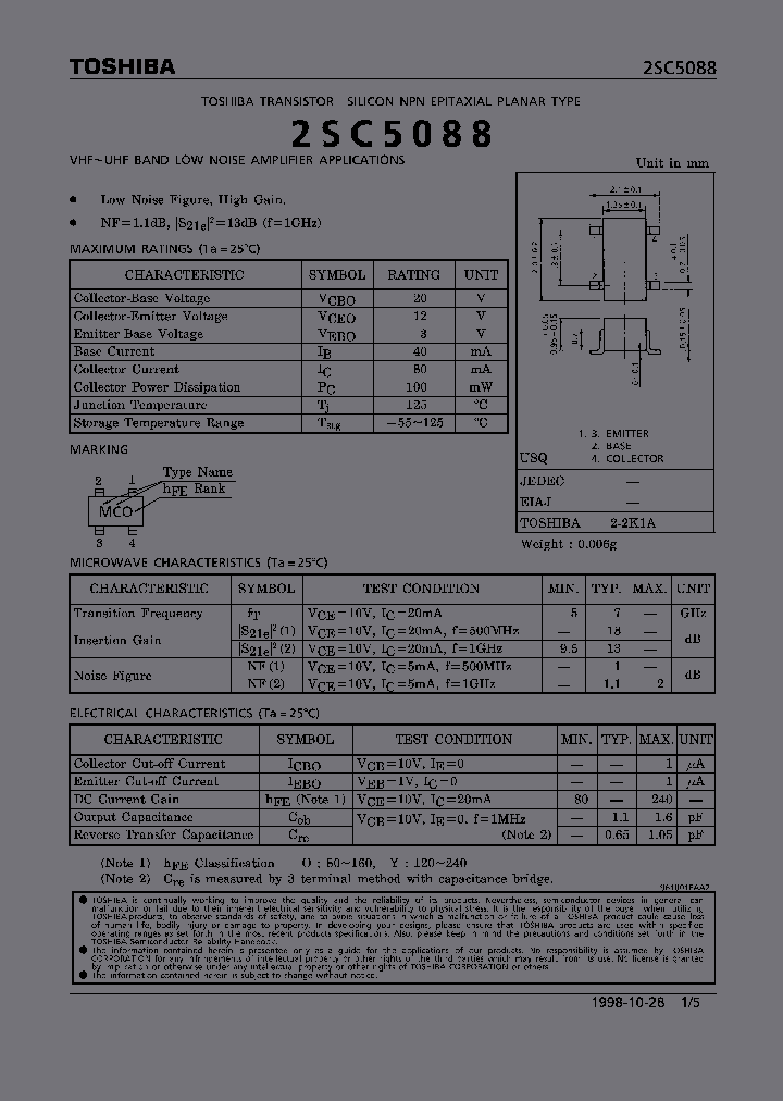 2SC5088_7146.PDF Datasheet