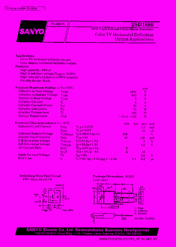 2SD1880_293910.PDF Datasheet