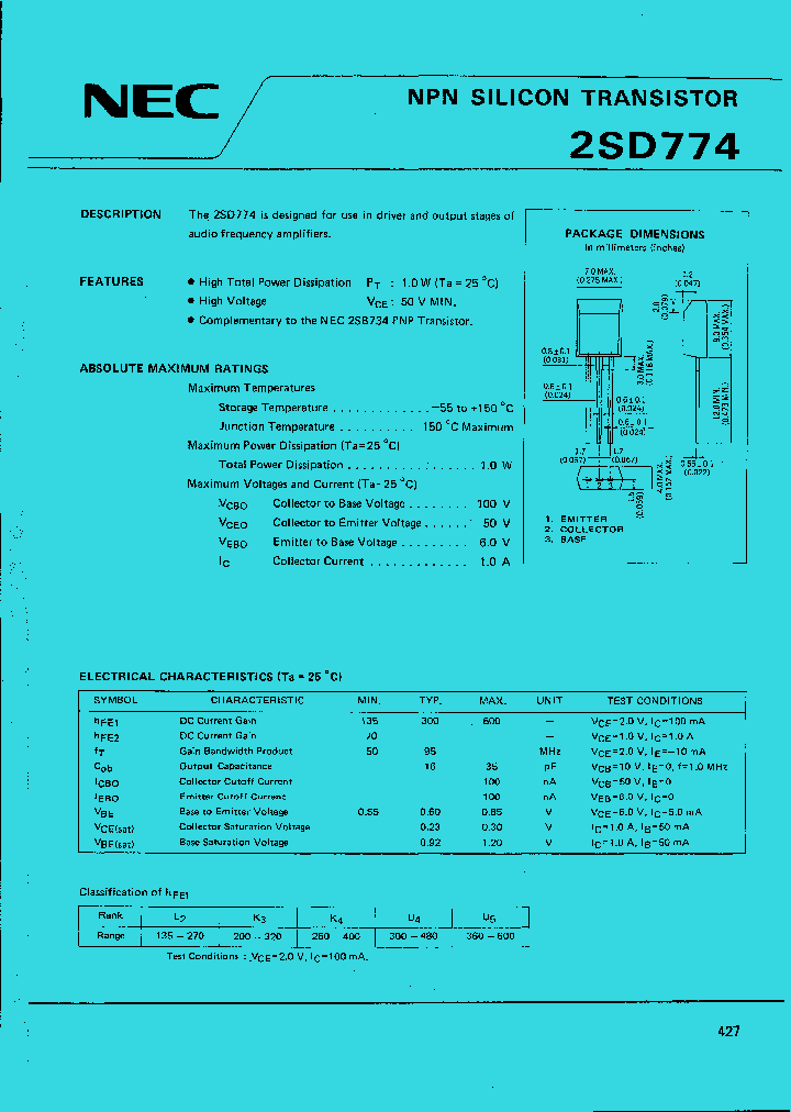 2SD774_196592.PDF Datasheet