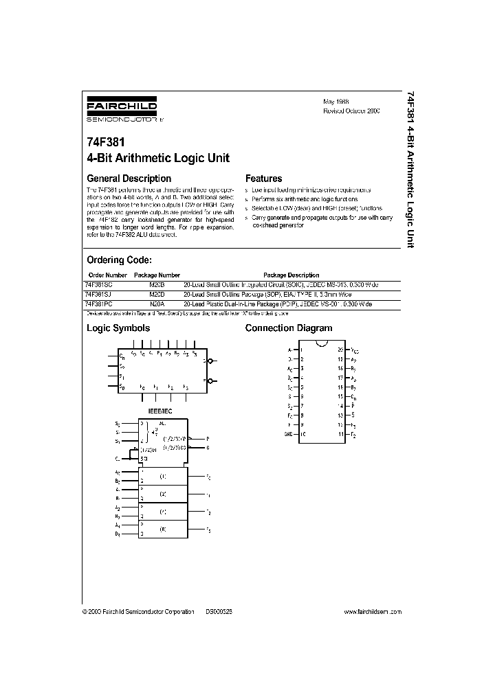 74F381_198186.PDF Datasheet