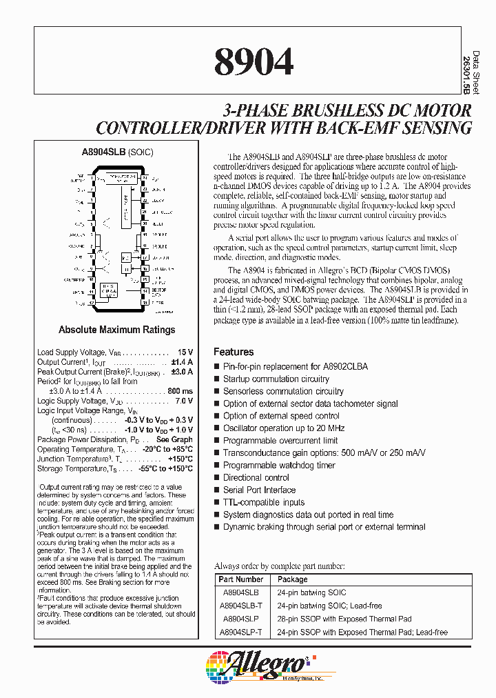 A8904SLB_310087.PDF Datasheet