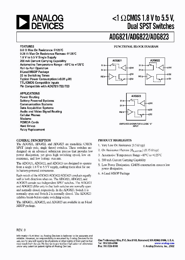 ADG822BRM_315983.PDF Datasheet