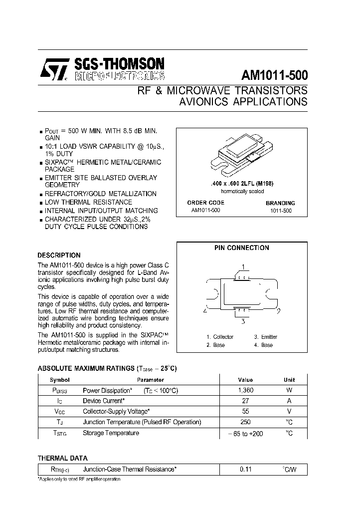 AM1011-500_326637.PDF Datasheet