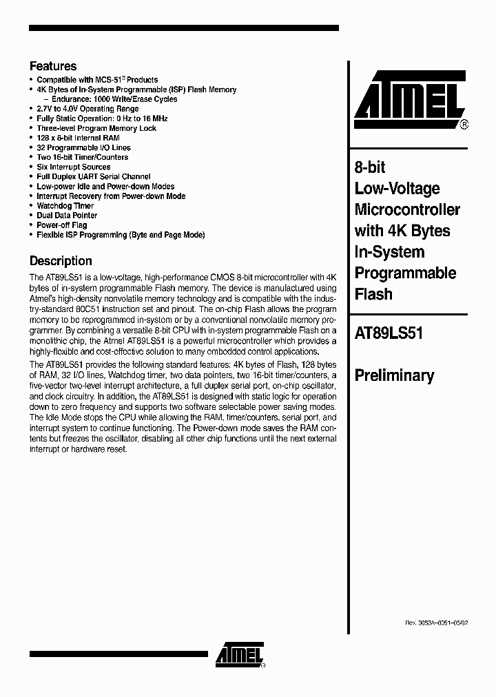 AT89LS51-16AI_346669.PDF Datasheet