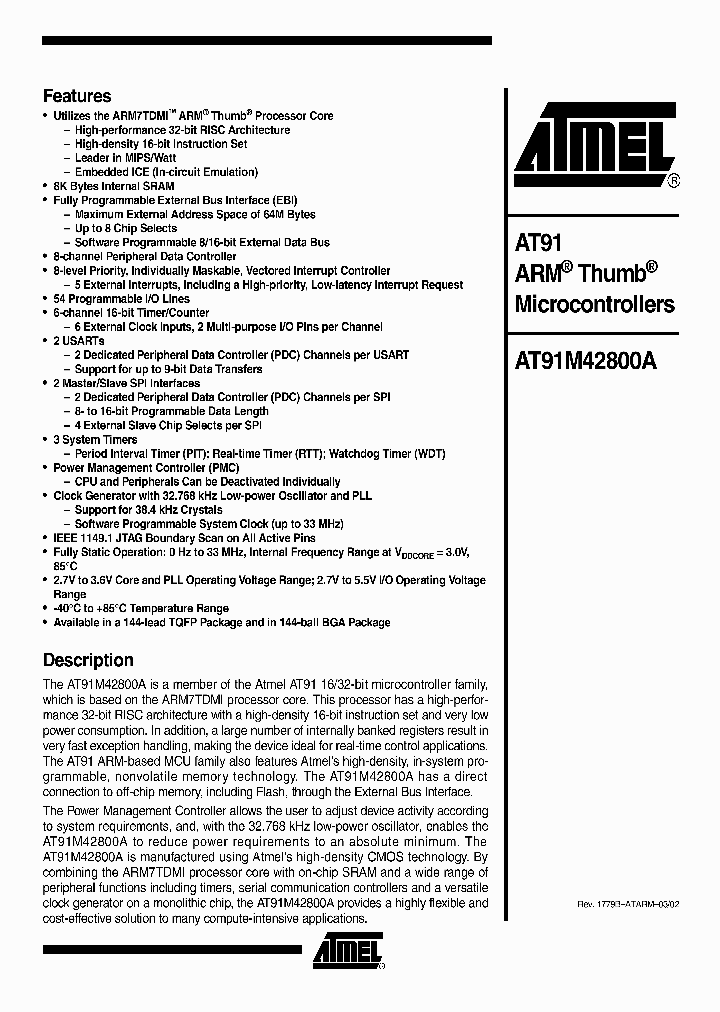 AT91M42800ANBSP_330653.PDF Datasheet