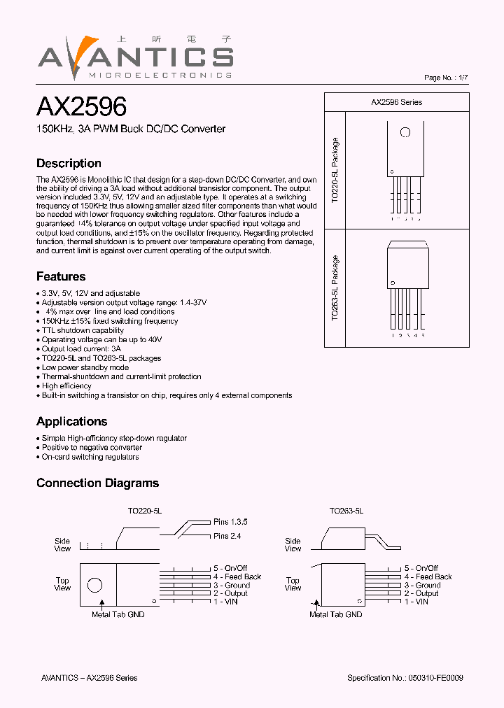 AX2596_338556.PDF Datasheet