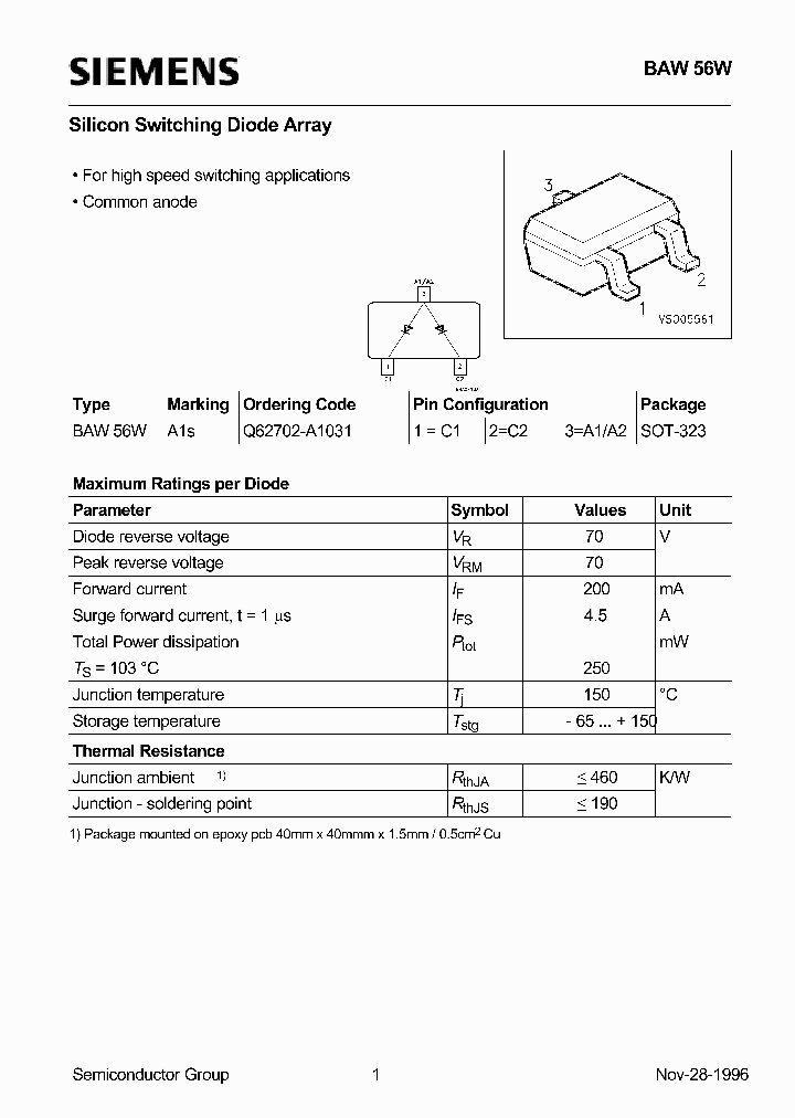 BAW56W_198642.PDF Datasheet