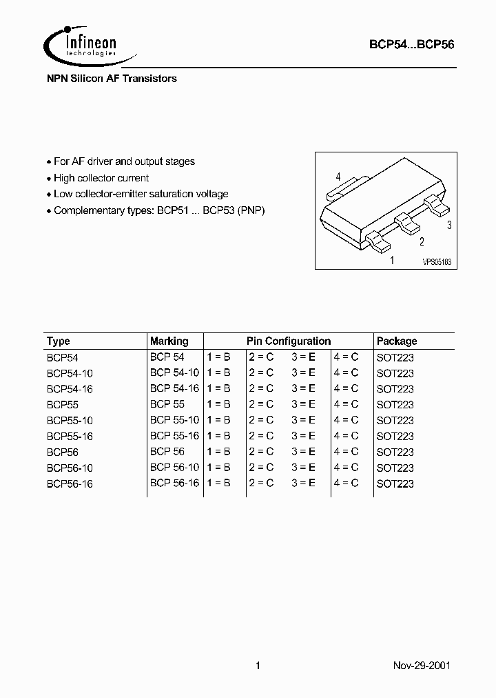 BCP56_353789.PDF Datasheet